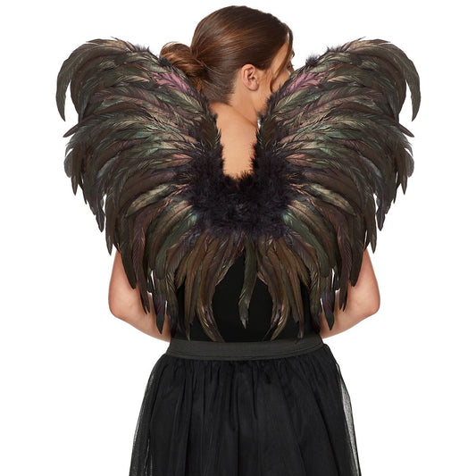 Fallen Angel Oil Slick Wings BLACK