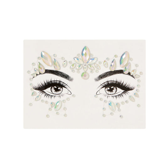 Glow in the Dark Face Gems GLOW IN THE DARK