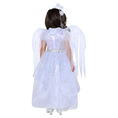 Toddler Light-Up Heavenly Angel Costume - The Signature Collection WHITE
