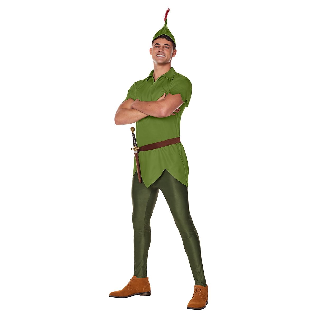 Adult Peter Pan Costume - Disney GREEN