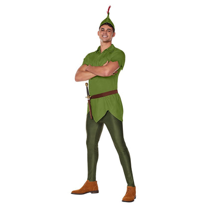 Adult Peter Pan Costume - Disney GREEN
