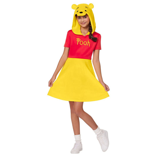 Kids Winnie the Pooh Dress Costume- Disney RED/YELLOW