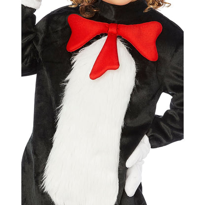 Toddler Cat in the Hat Jumpsuit Costume – Dr. Seuss RED