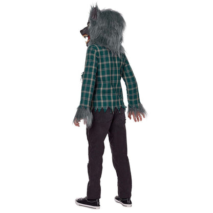 Kids Underworld Werewolf Costume GREEN