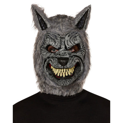 Animotion Gray Werewolf Mask