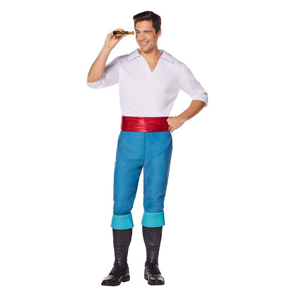 Adult Prince Eric Costume - The Little Mermaid BLUE / WHITE