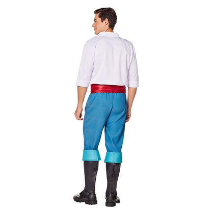Adult Prince Eric Costume - The Little Mermaid BLUE / WHITE