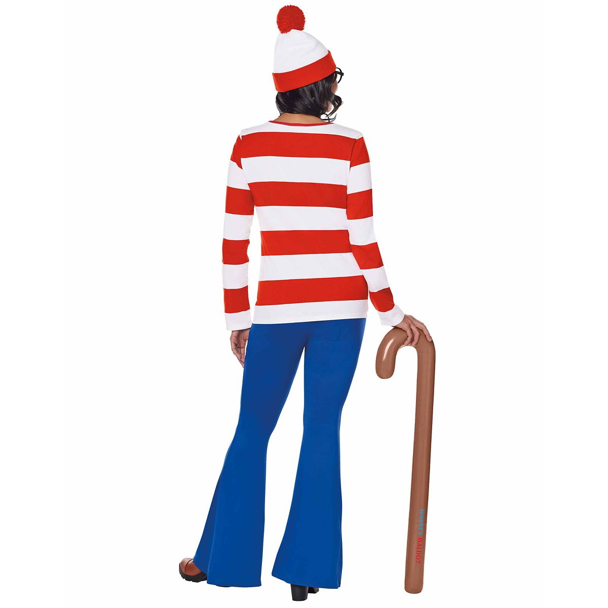 Adult Wenda Costume Kit - Where's Waldo? RED AND WHITE
