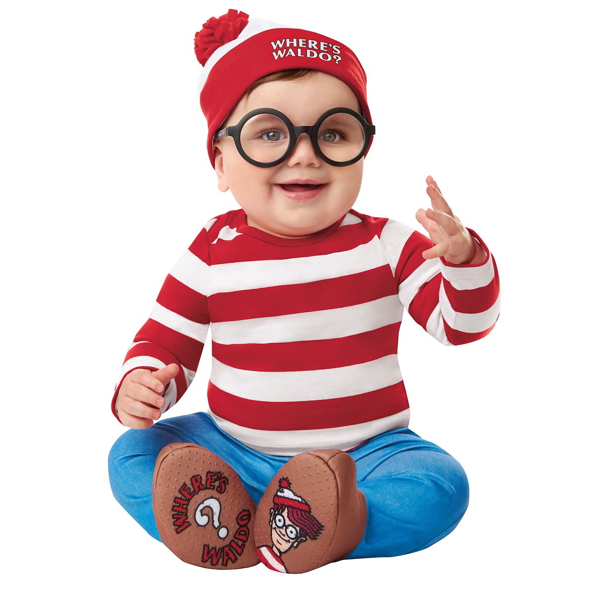 Baby Waldo Costume – Where’s Waldo? RED AND WHITE