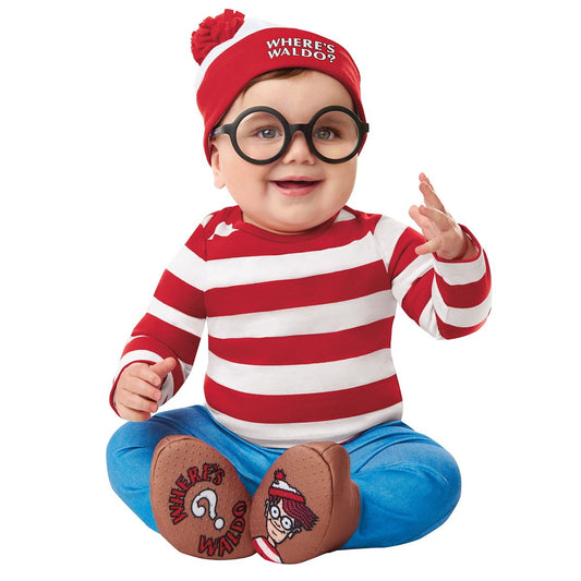 Baby Waldo Costume – Where’s Waldo? RED AND WHITE