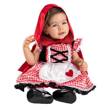 Baby Lil' Red Riding Hood Costume RED