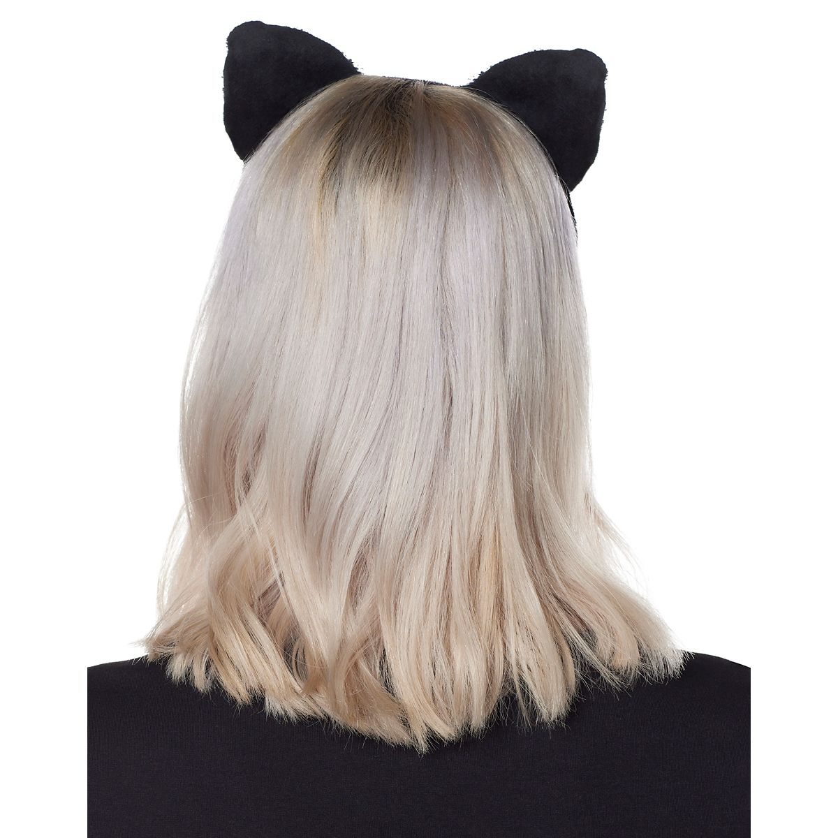 Light-Up Cat Ear Headband BLACK