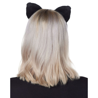 Light-Up Cat Ear Headband BLACK