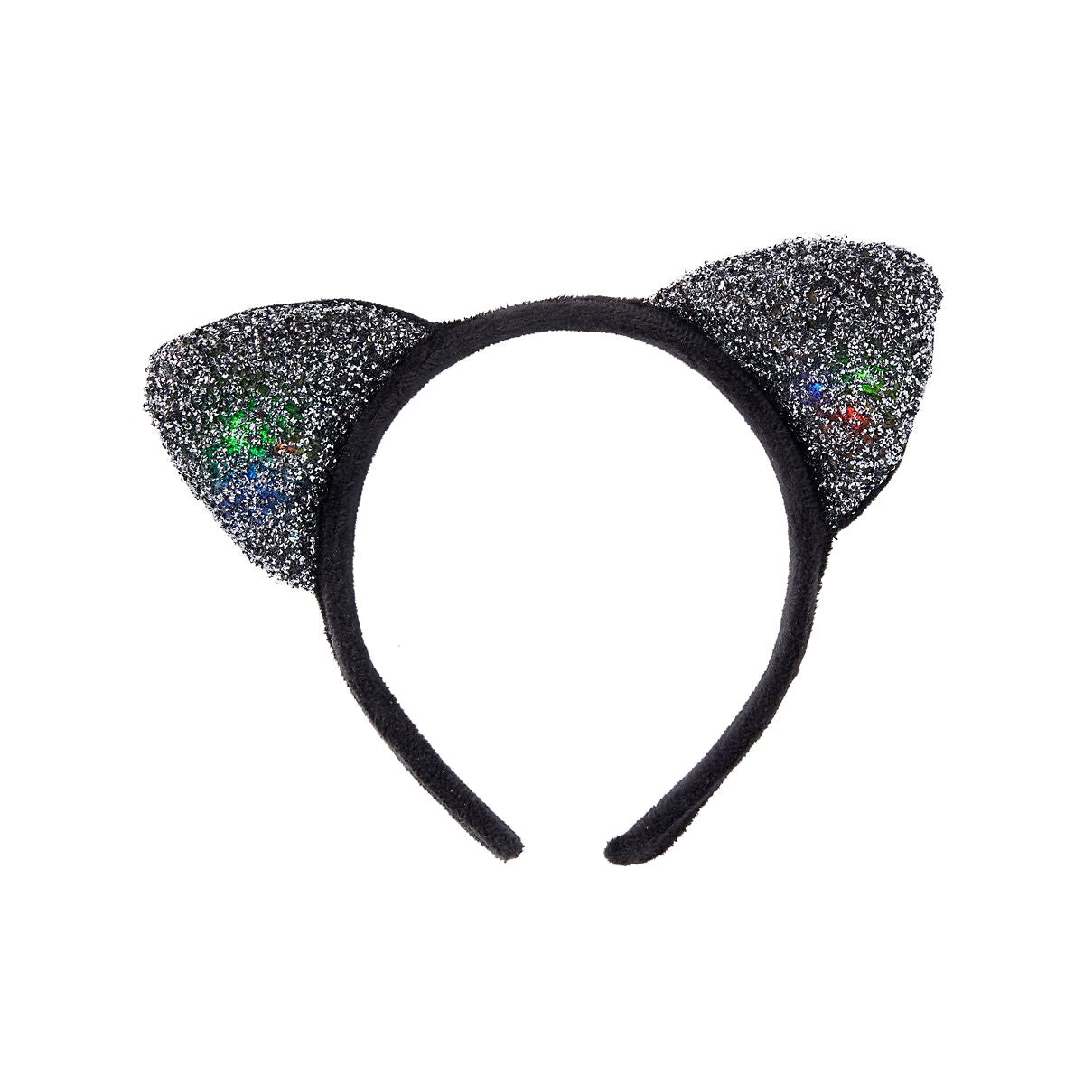 Light-Up Cat Ear Headband BLACK
