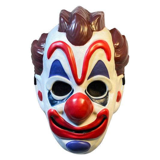 Haunt Clown Half Mask RED/WHITE/BLUE