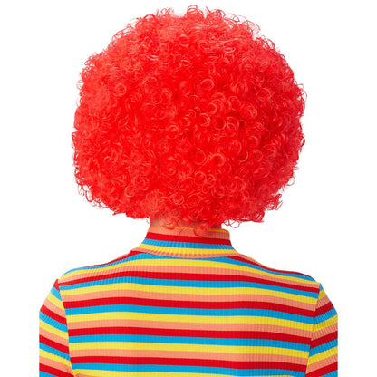 Red Curly Wig RED
