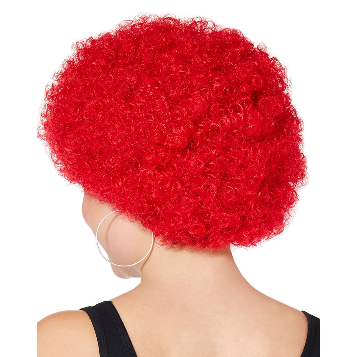 Red Curly Wig RED