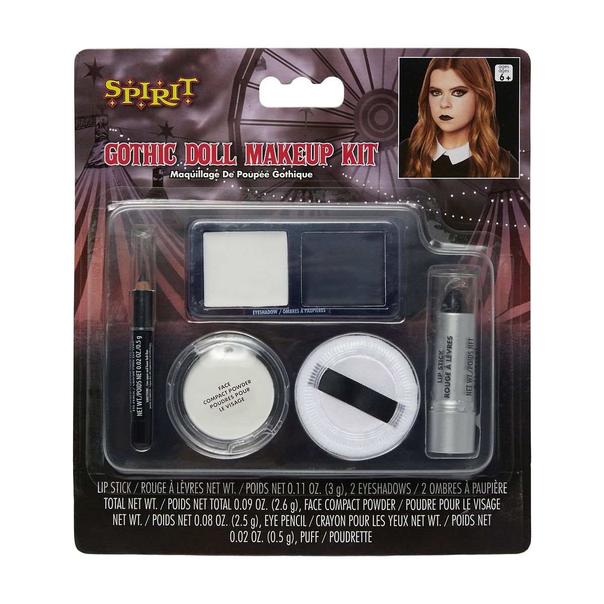 Gothic Doll Makeup Kit MULTI-COLOR