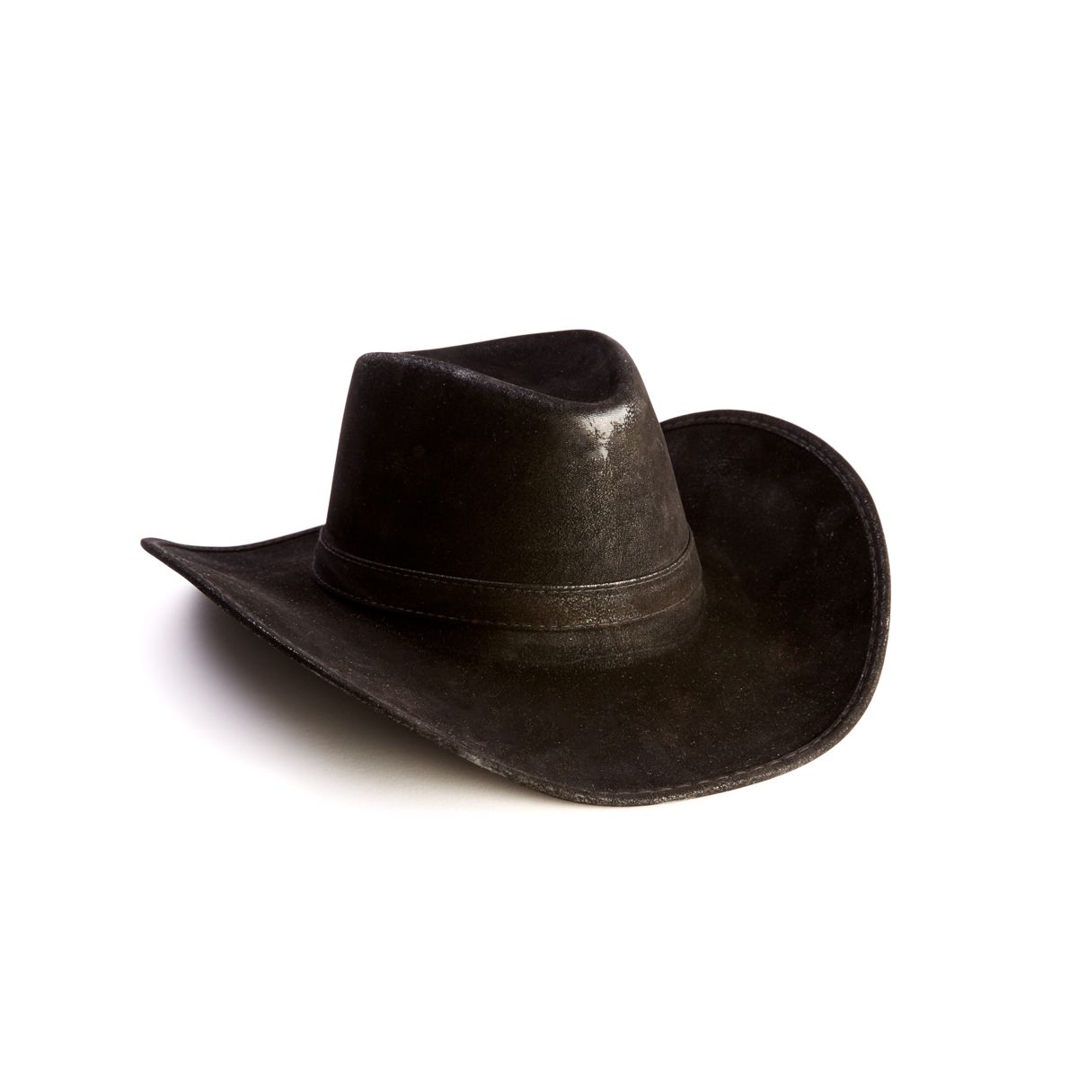 Black Cowboy Hat Deluxe BLACK