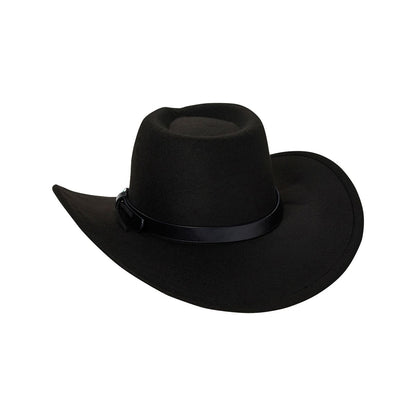 Black Western Turquoise Cowboy Hat BLACK/TURQUOISE