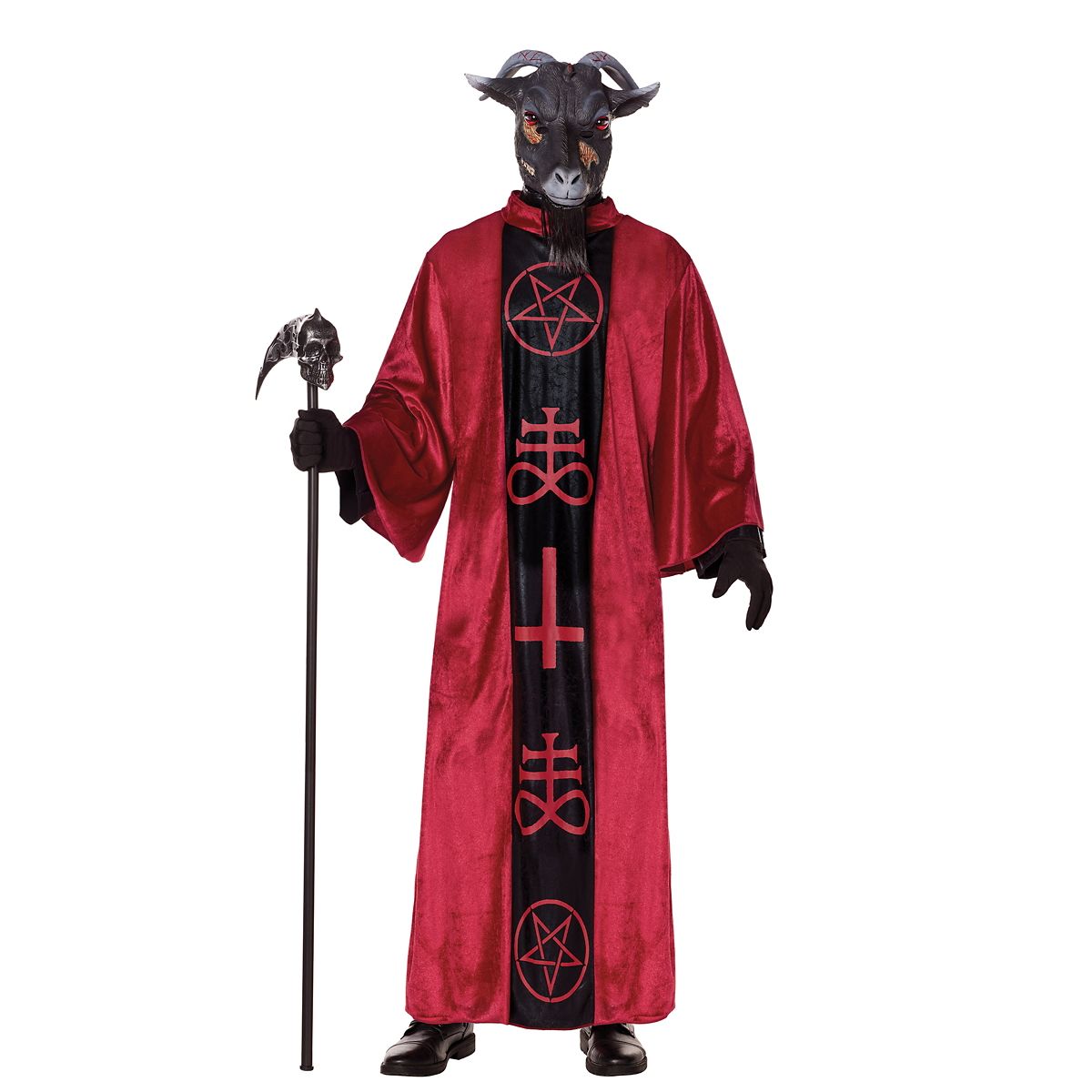 Adult Baphomet Costume RED