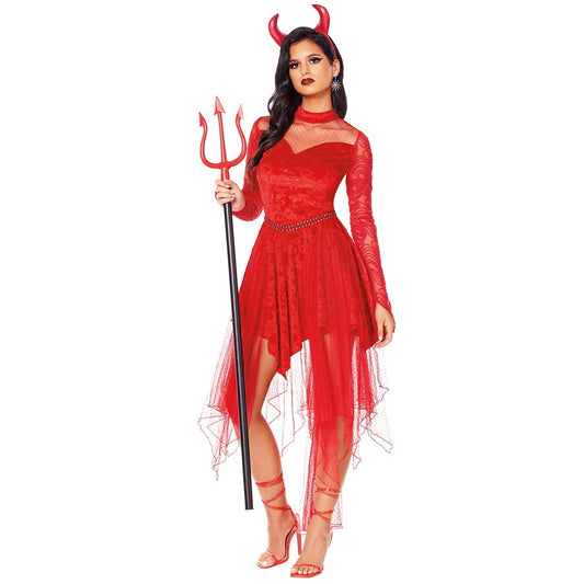 Adult Devious Devil Costume RED