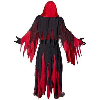 Adult Light-Up Devil Costume RED