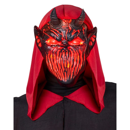 Adult Light-Up Devil Costume RED