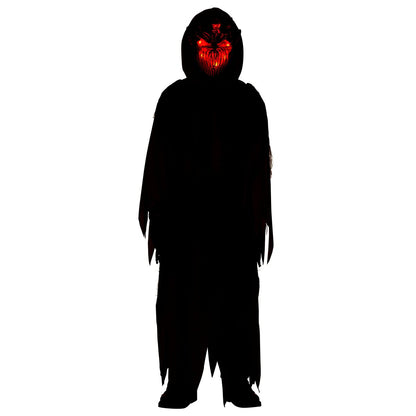 Adult Light-Up Devil Costume RED
