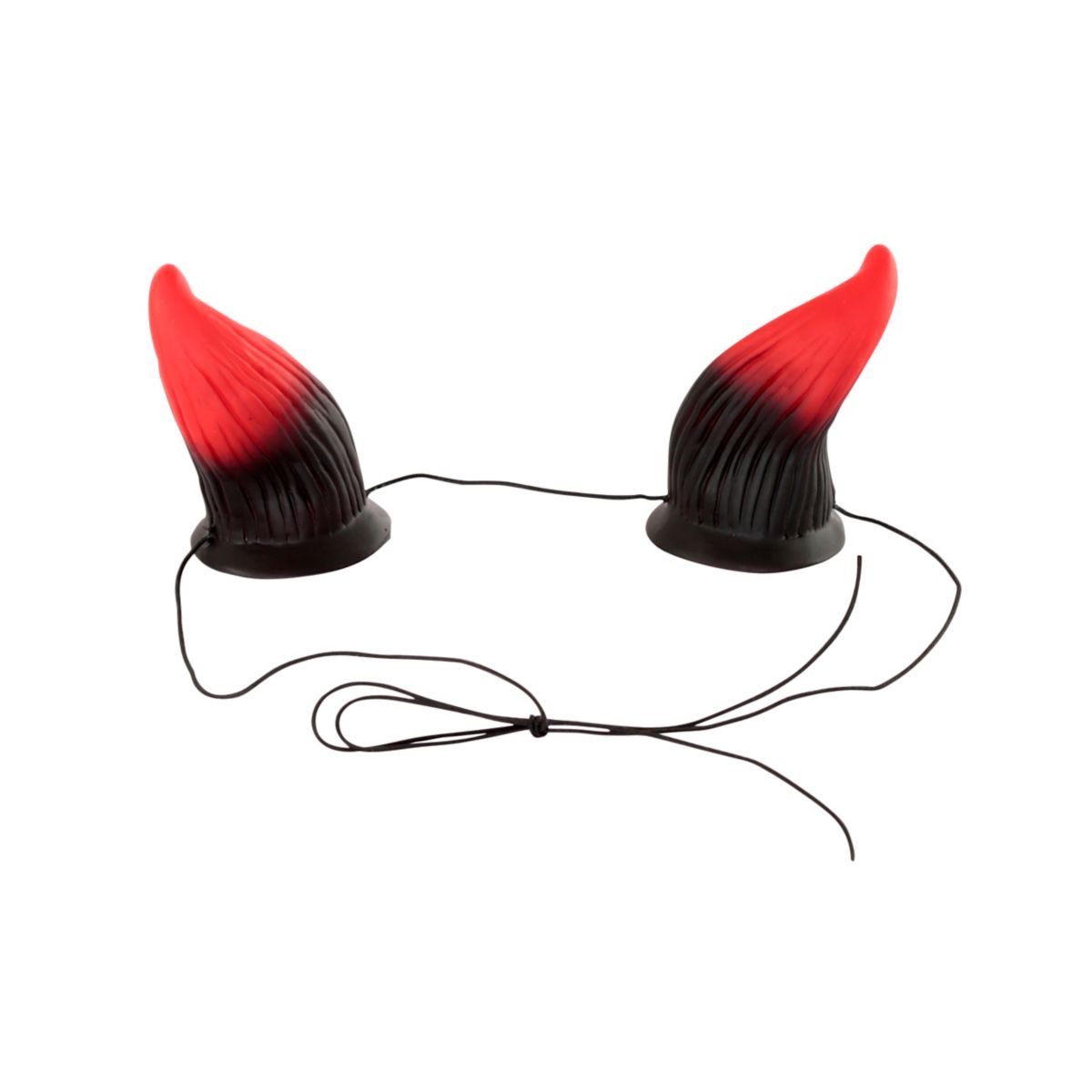Devil Latex Horns BLACK AND RED
