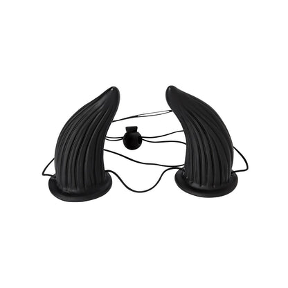 Devil Latex Horns BLACK AND RED