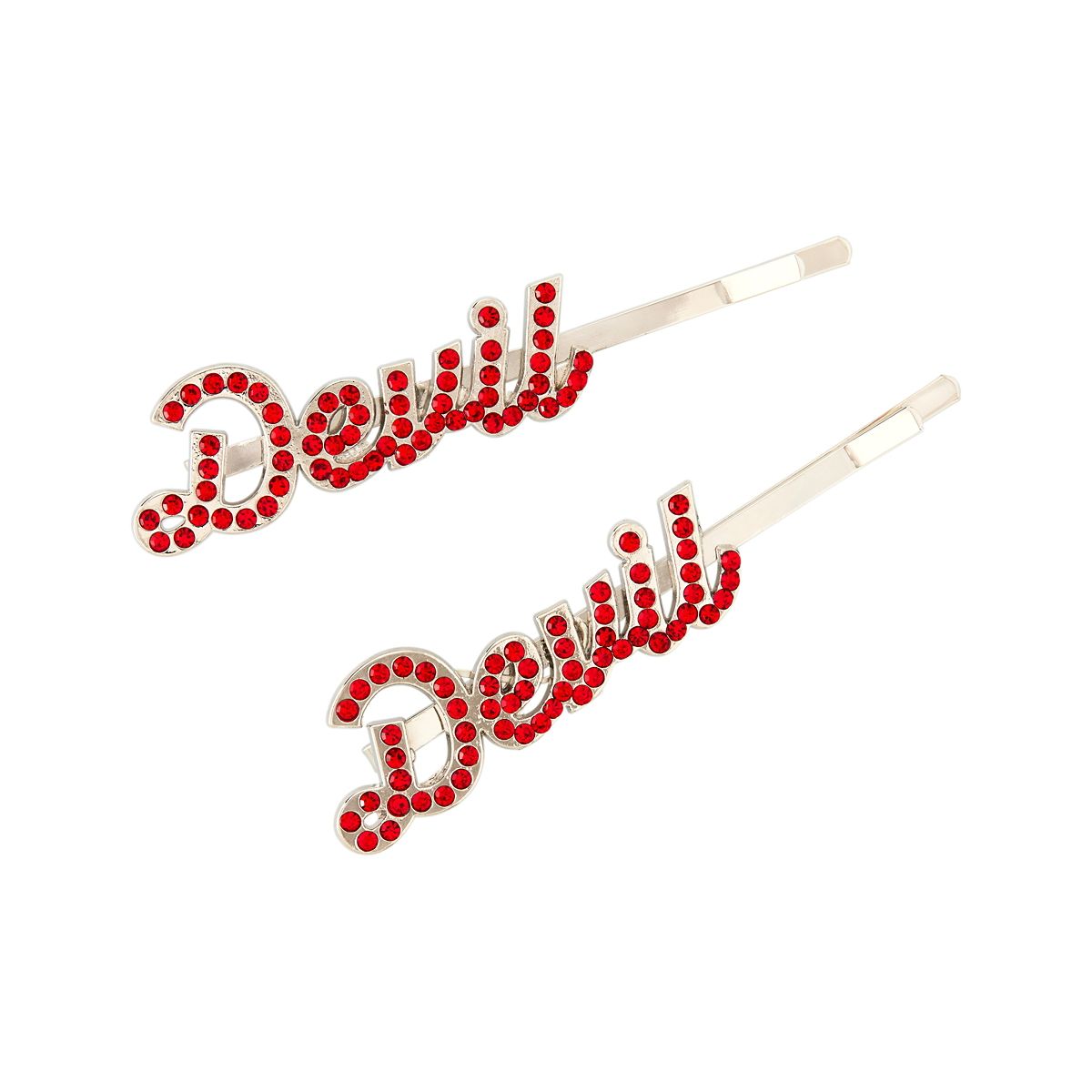 Red Devil Hair Clips WHITE LIGHT RIGHT