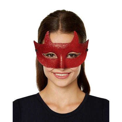 Red Devil Half Mask RED
