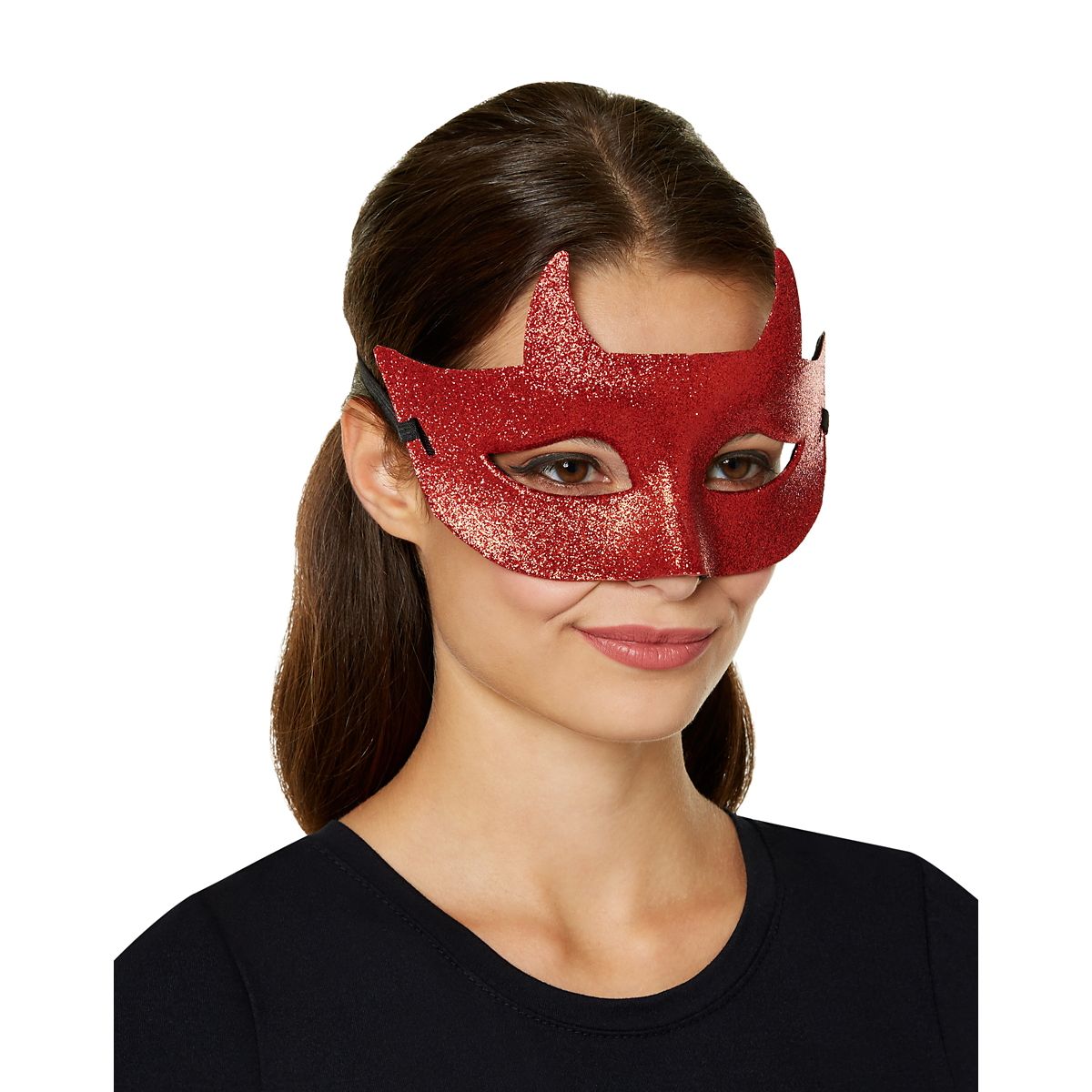 Red Devil Half Mask RED