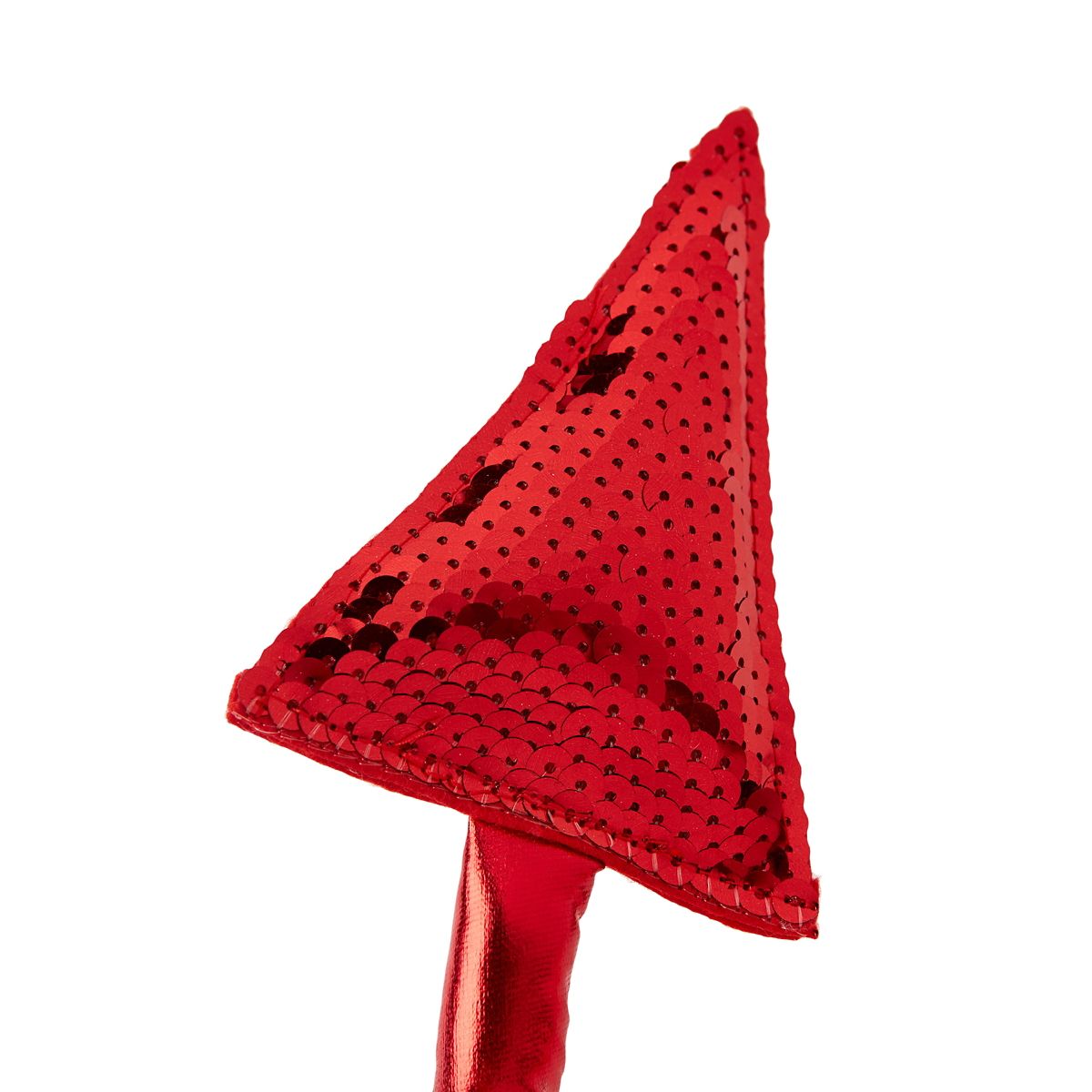 Red Sequin Devil Tail