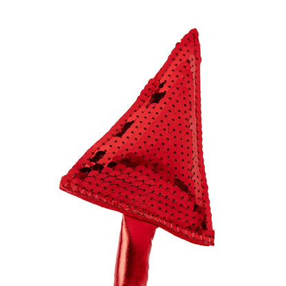 Red Sequin Devil Tail