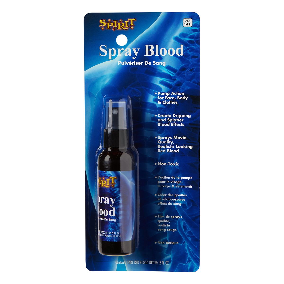 Fake Spray Blood - 2 oz. RED