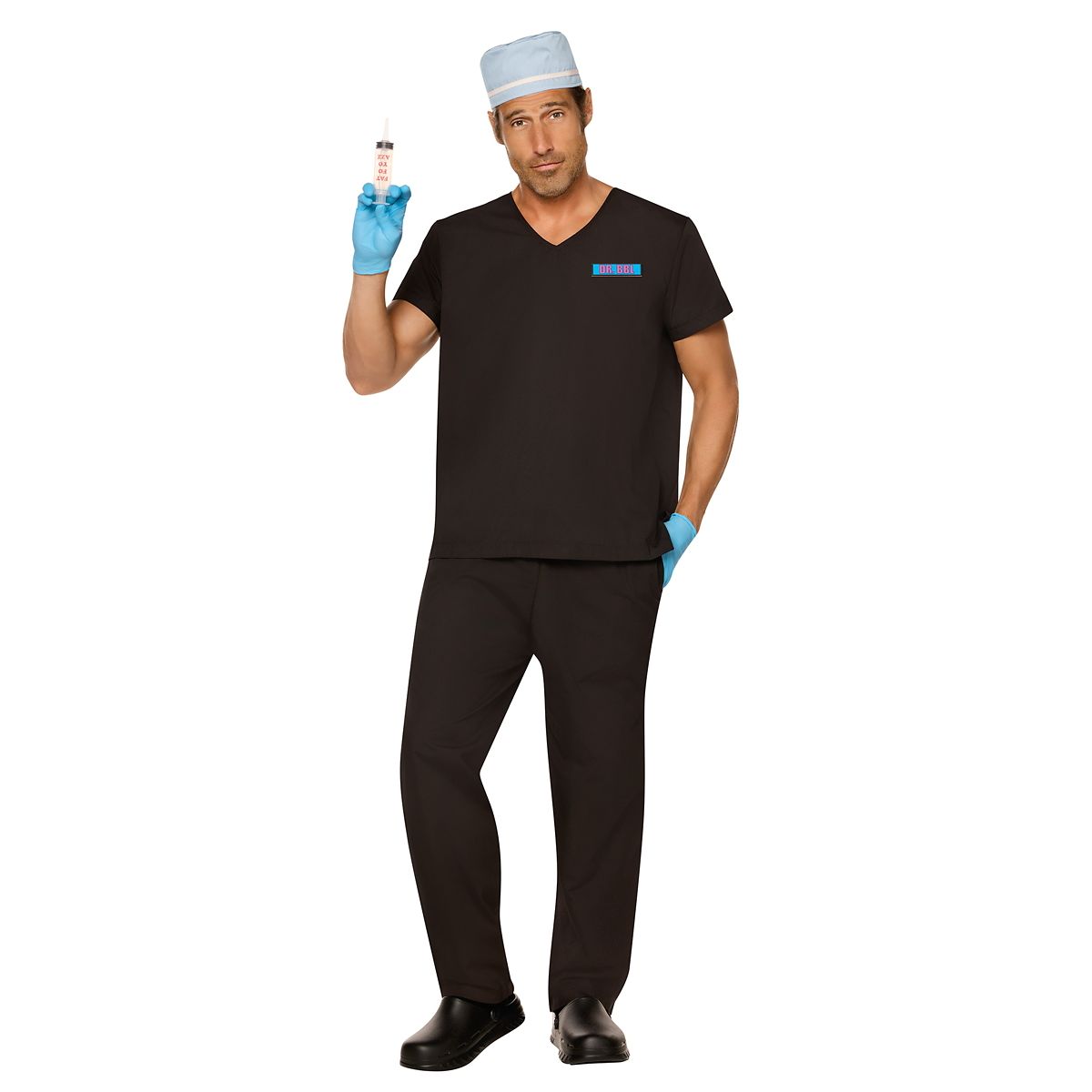 Adult Doctor BBL Costume BLACK
