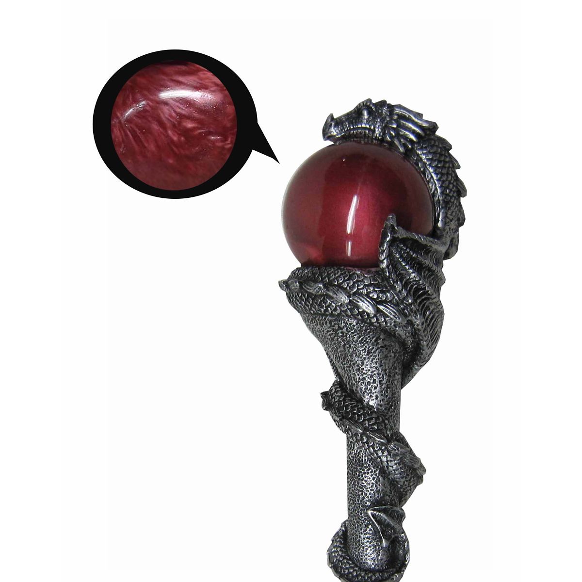Medieval Dragon Staff MULTI-COLOR