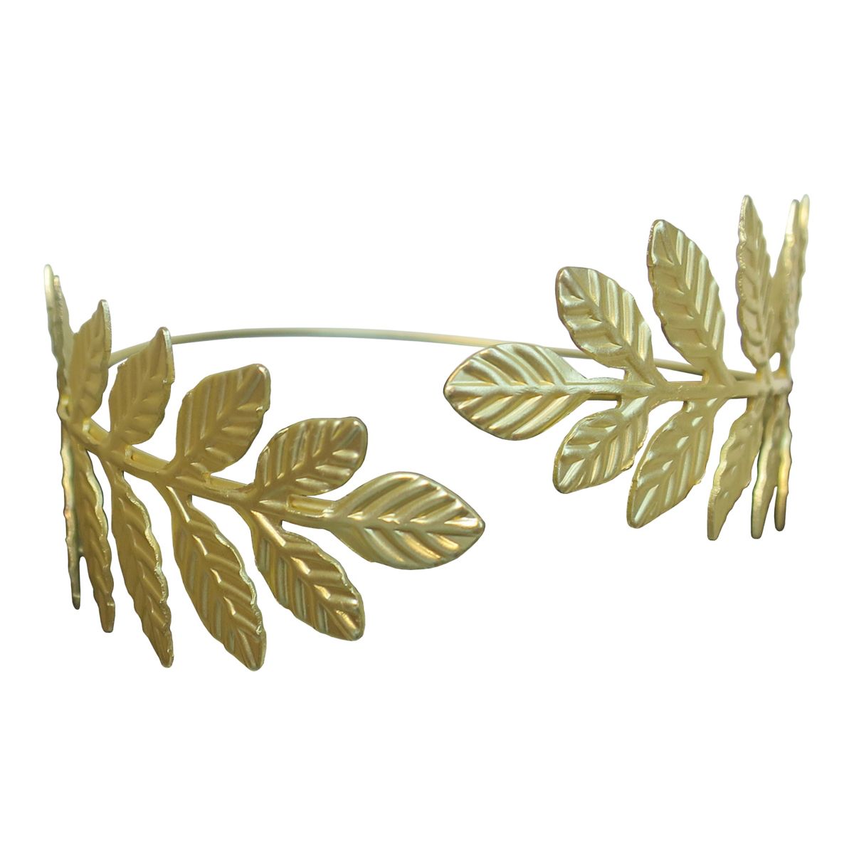 Goldtone Leaf Arm Cuff GOLD