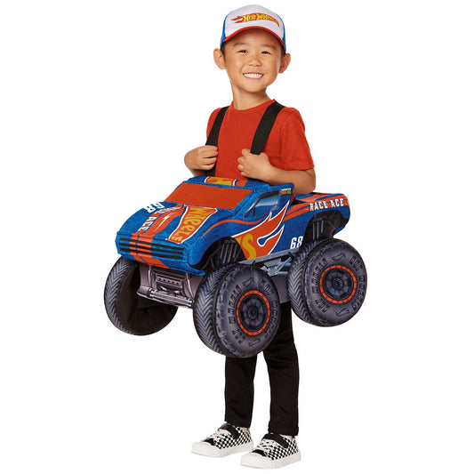 Toddler Hot Wheels Ride-Along Costume BLUE