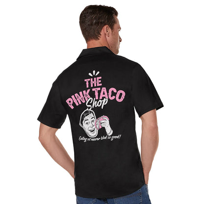 The Pink Taco Shop Work Shirt BLACK