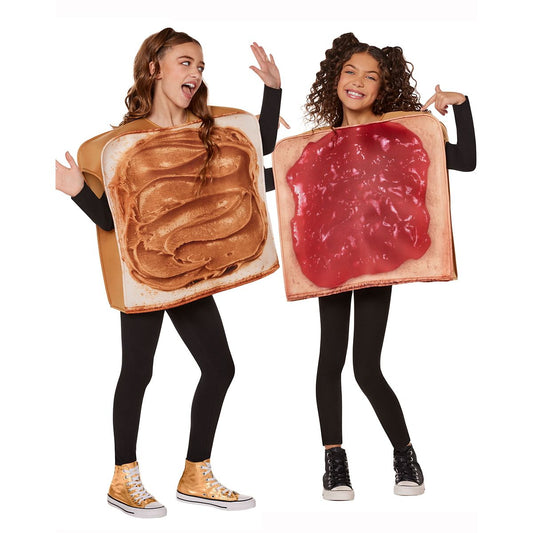 Kids Peanut Butter and Jelly Group Costume Set - 2 Pack MULTI-COLOR