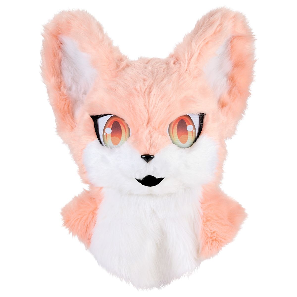 Deluxe Pink Furry Full Mask PINK