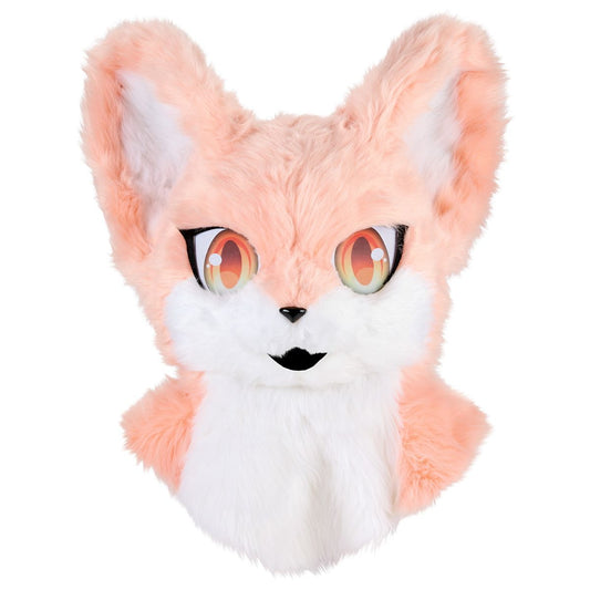 Deluxe Pink Furry Full Mask PINK