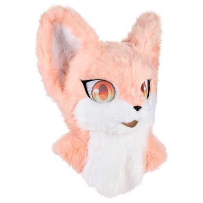 Deluxe Pink Furry Full Mask PINK