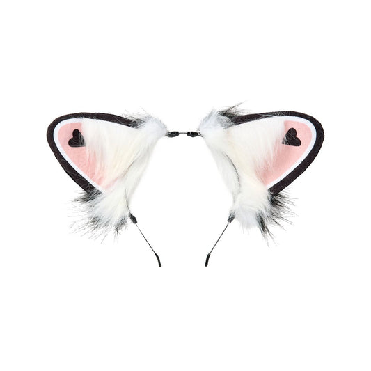 Black Heart Animal Ears BLACK