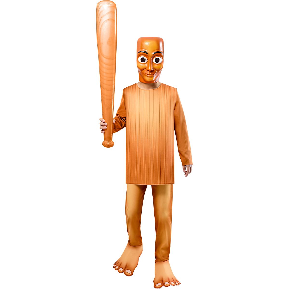 Kids Tung Tung Sahur Costume BROWN
