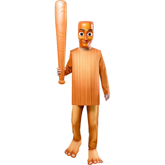 Kids Tung Tung Sahur Costume BROWN