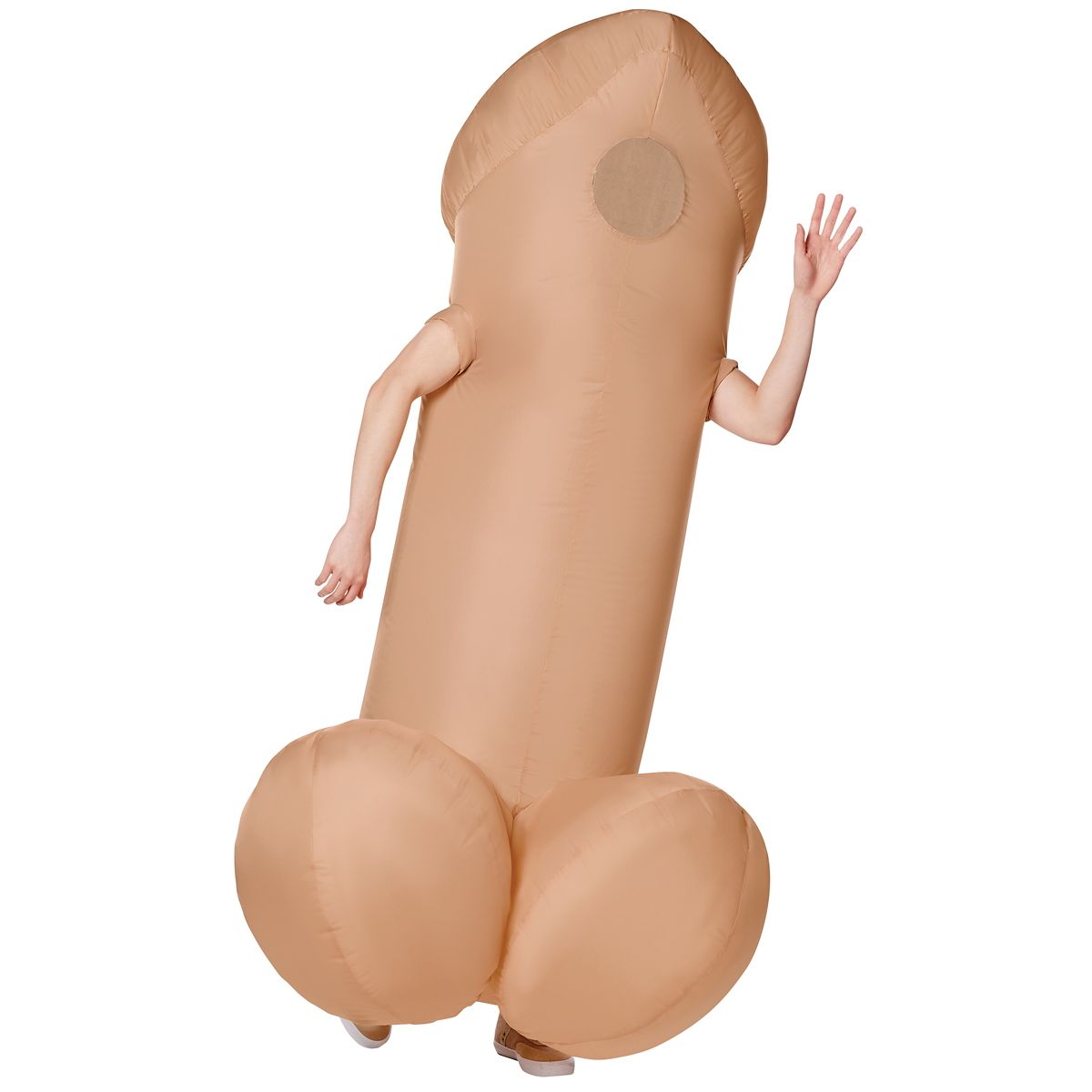 Adult Penis Inflatable Costume BEIGE